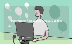 2024年貴陽幼兒師范高等?？茖W校分數線