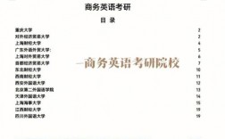 二本商務(wù)英語考研什么學校