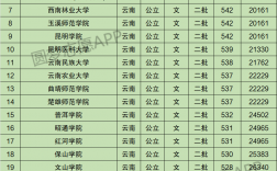 云南最差的二本大學名單(云南的二本院校排名)
