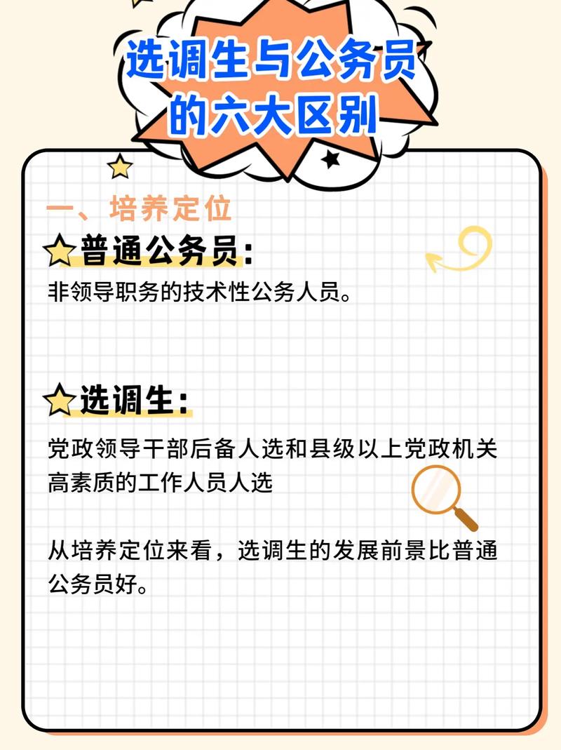 選調生和公務員的區別(考選調生好還是公務員好)-圖1