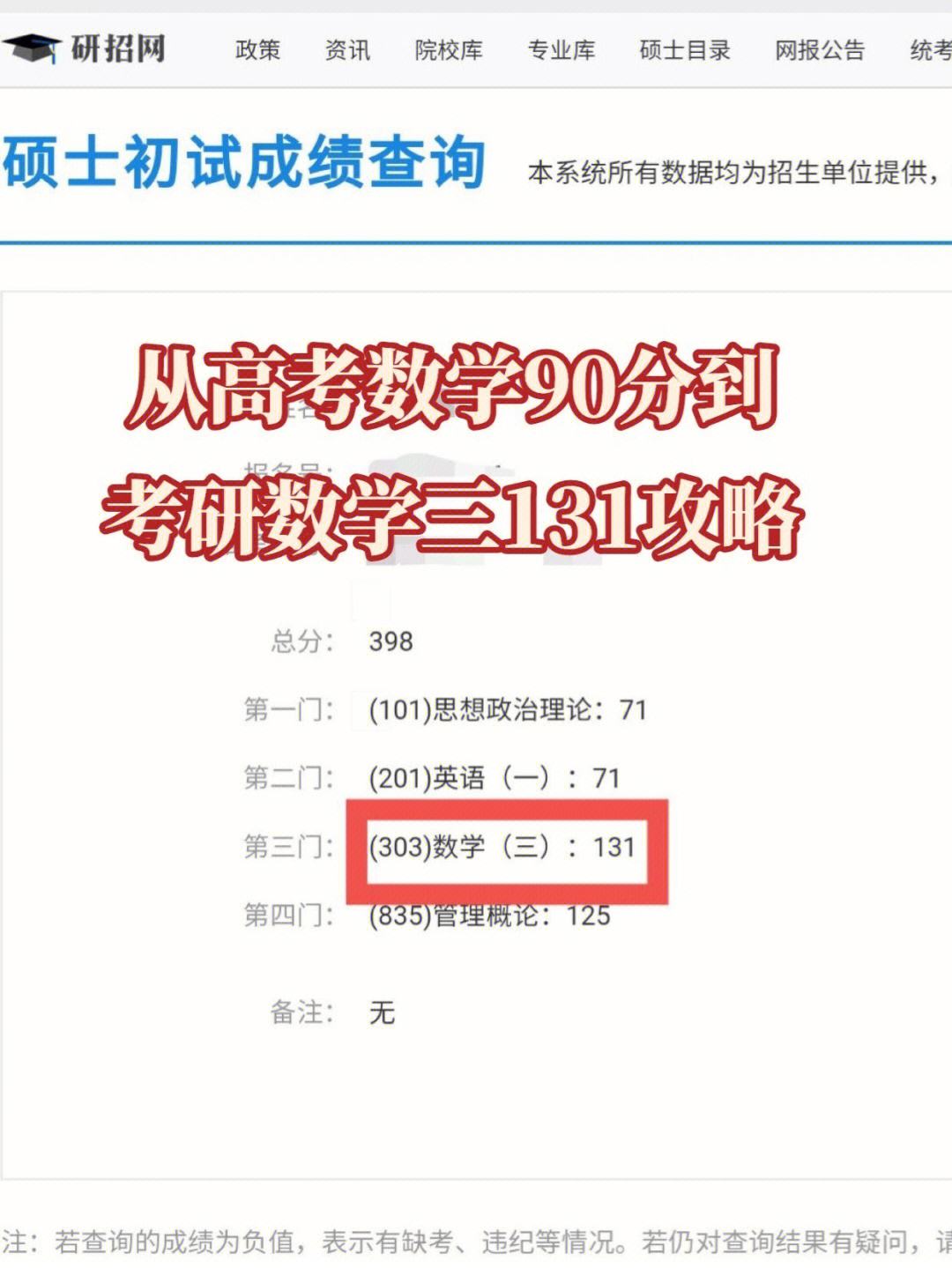 考研數(shù)學(xué)130相當(dāng)于高考多少(考研報(bào)班大概多少錢)-圖1