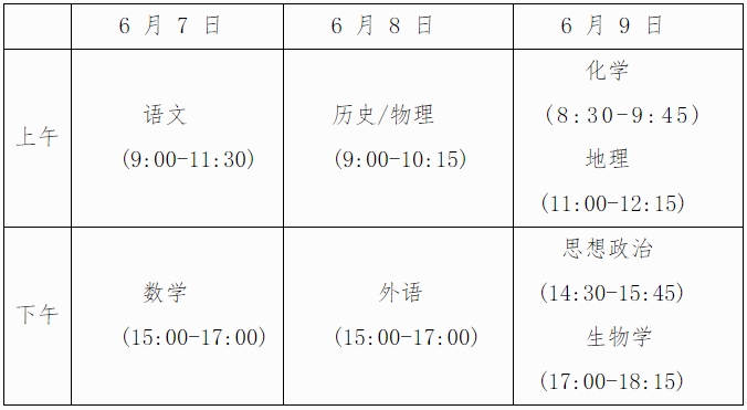 大學考試時間安排表2024-圖1