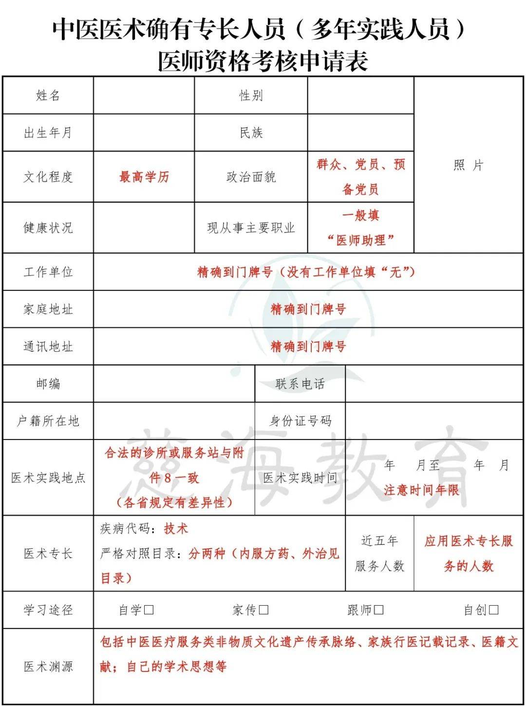 中醫專長醫師資格證報考條件和時間(怎么報考)-圖1