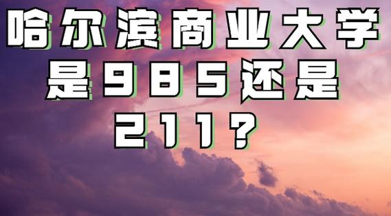 哈爾濱商業(yè)大學是985還是211-圖1