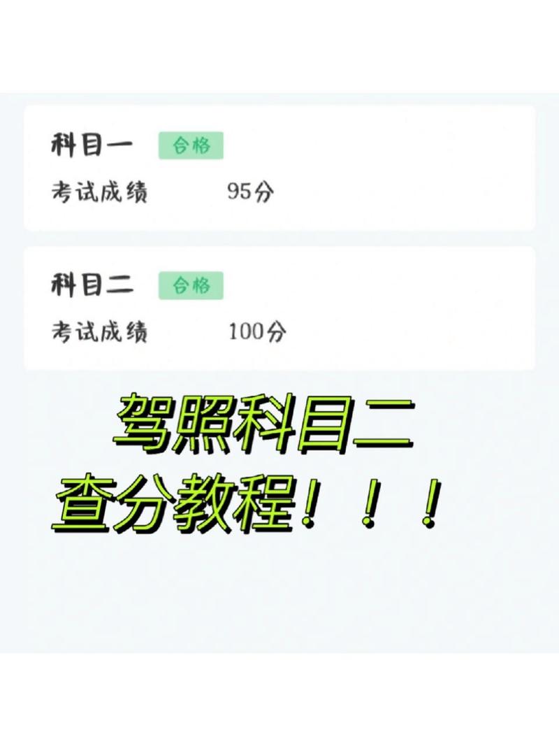科目二分?jǐn)?shù)怎么查詢-圖1