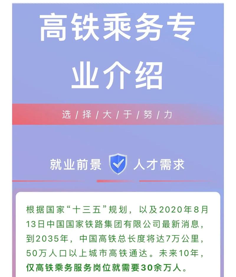 高鐵乘務專業比較好的學校有哪些？如何選擇？-圖1