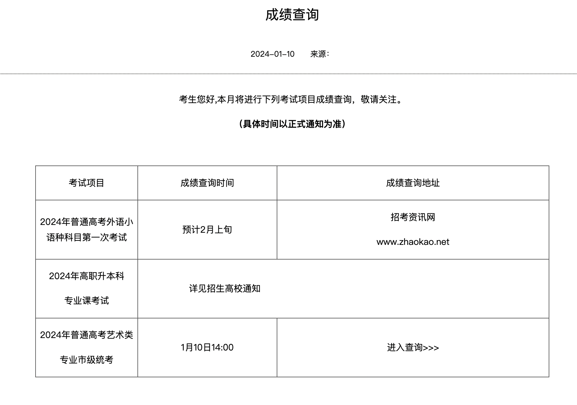 藝考成績(jī)?cè)趺床樵?圖1
