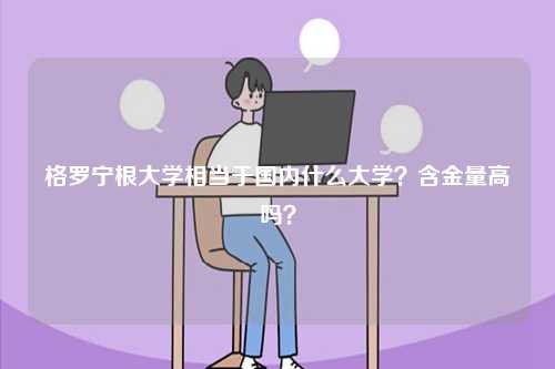 格羅寧根大學(xué)相當(dāng)于國(guó)內(nèi)什么大學(xué)？含金量高嗎？-圖1